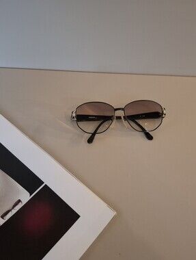 Classic Black and Gold Women's YSL Reading Sunglasses
